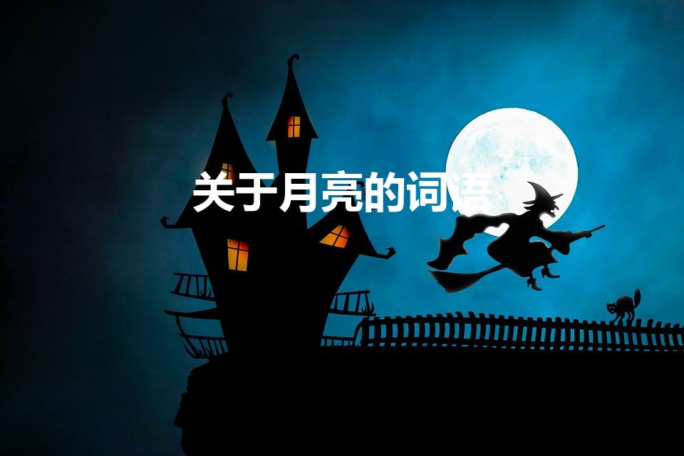 关于月亮的词语（描写月亮的词语有哪些）