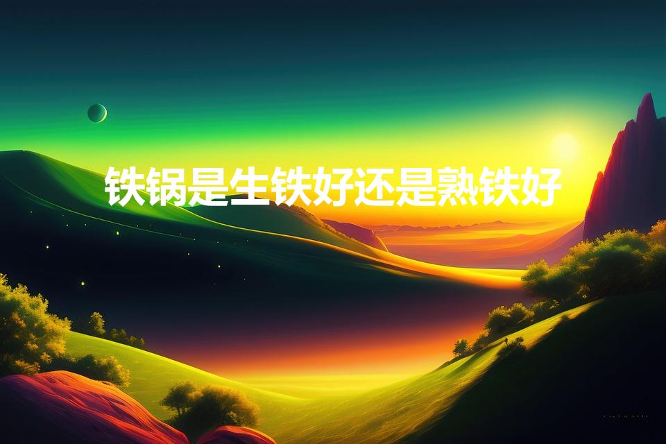 铁锅是生铁好还是熟铁好（熟铁锅和生铁锅哪个好）